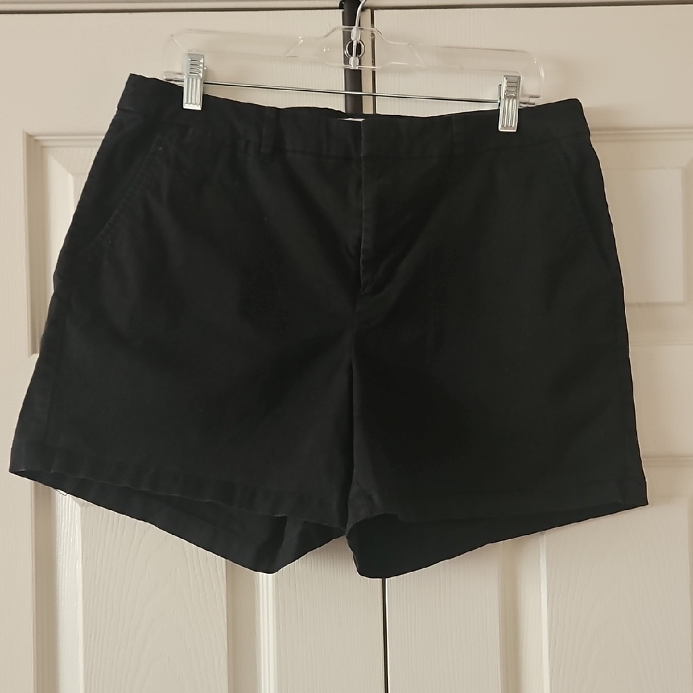 A New Day Black Bermuda Shorts Tailored Minimalist Design